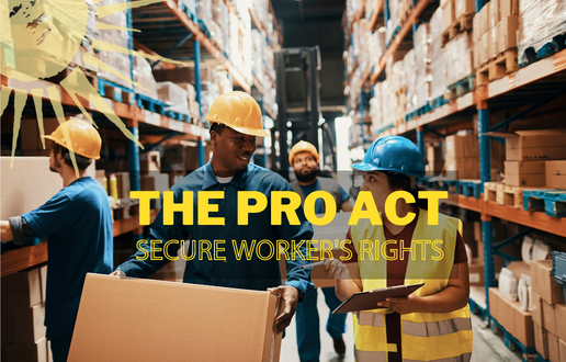 NETWORK Lobby joins an interfaith webinar on PRO ACT: Supports The PRO Act which will guarantee workers the right to organize