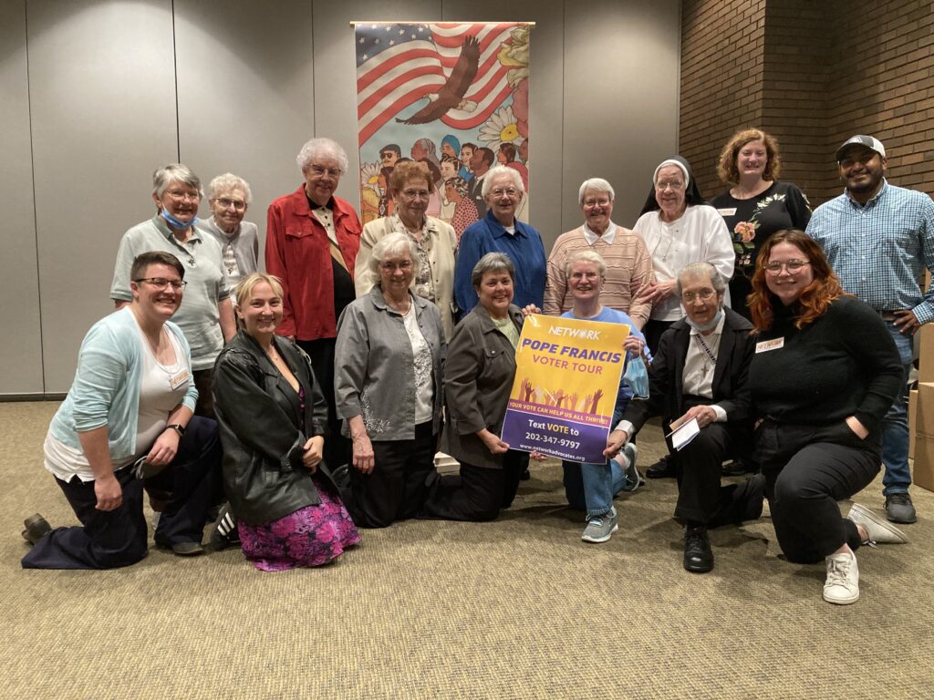 Springfield Dominicans, NETWORK team, and our hosts from Faith Coalition for the Common Good