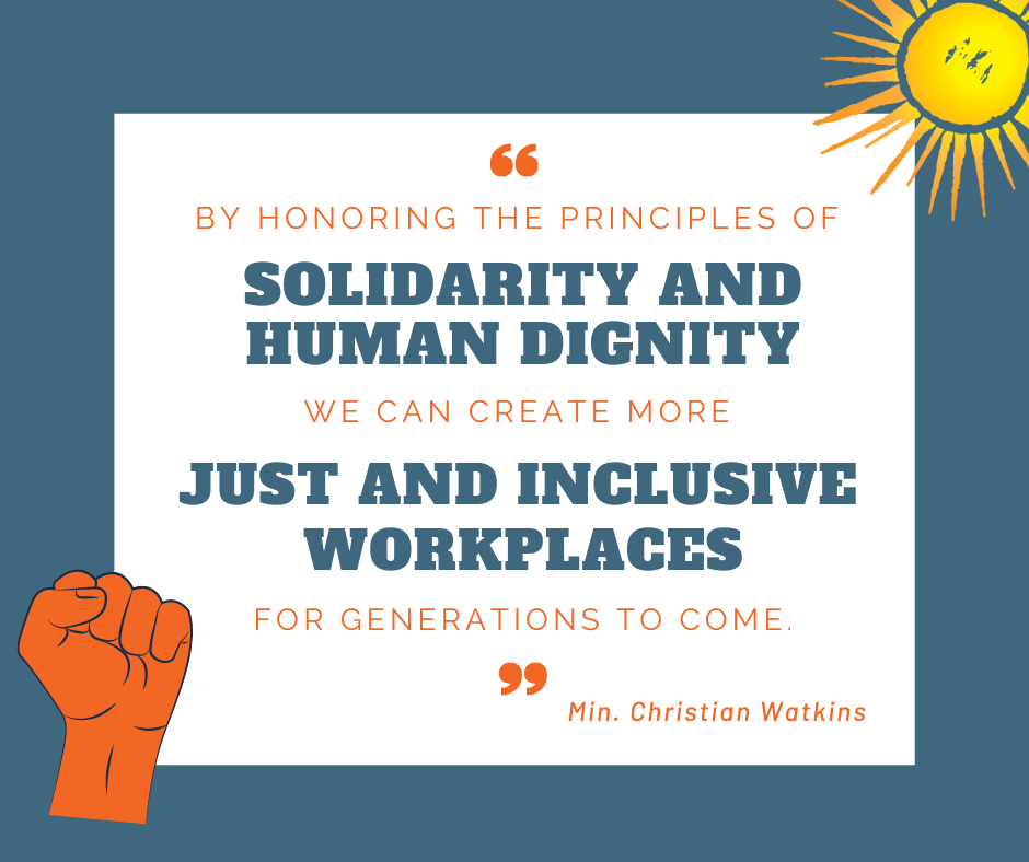 May Our Labors Bear the Fruit of Justice