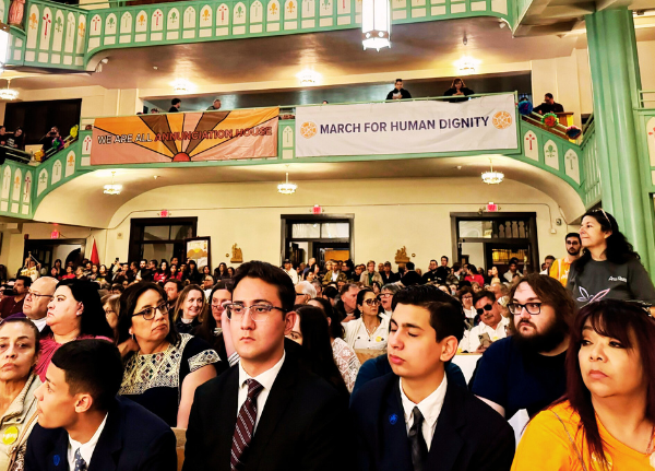 The "Do Not Be Afraid" Vigil for Human Dignity at Sacred Heart Church