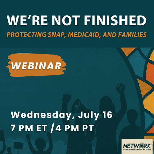 Watch the webinar: We're Not Finished, a post HR 1 budget vote debrief